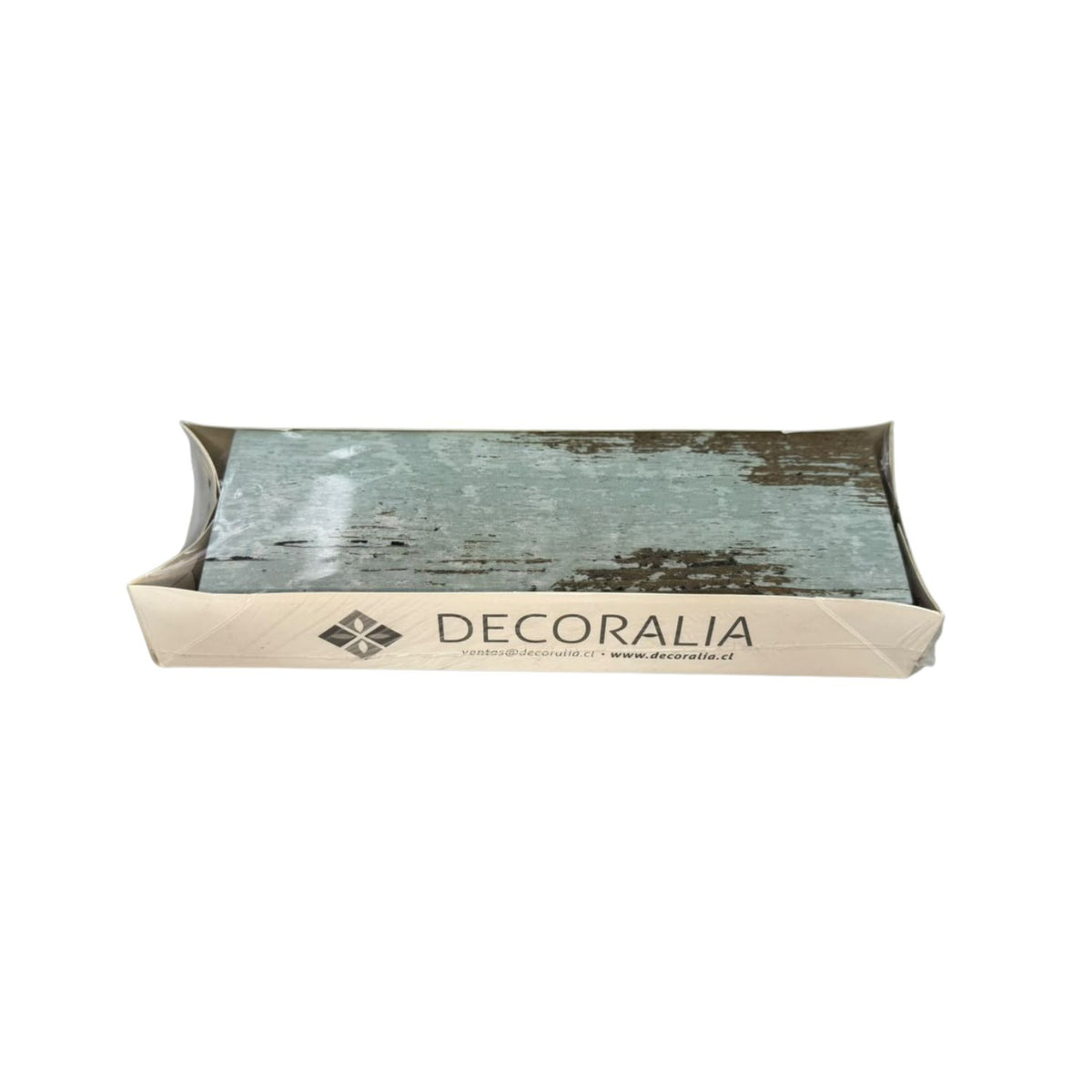 Pack de 5 Enchape Ceramico Vintage Verde (22x7cm c/u)