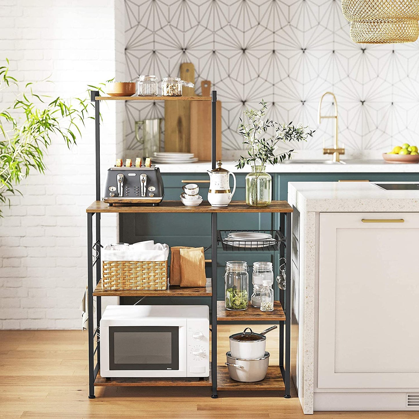 Estantería de Cocina con Repisas - ABA35