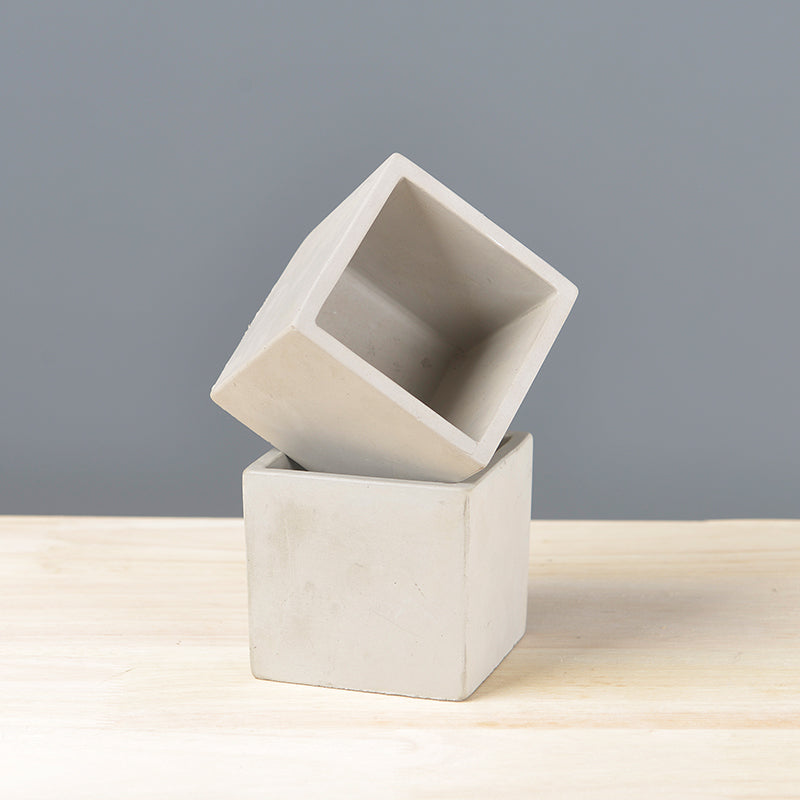 Macetero de Cemento Cubo 685