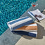 Toalla de Piscina Ibiza Gris - 100% Algodón - 500 g/m² - Teka