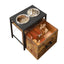 Mueble Pet Comedor Elevado y Despensa - Ali 03