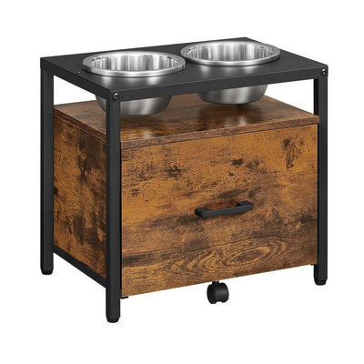 Mueble Pet Comedor Elevado y Despensa - Ali 03