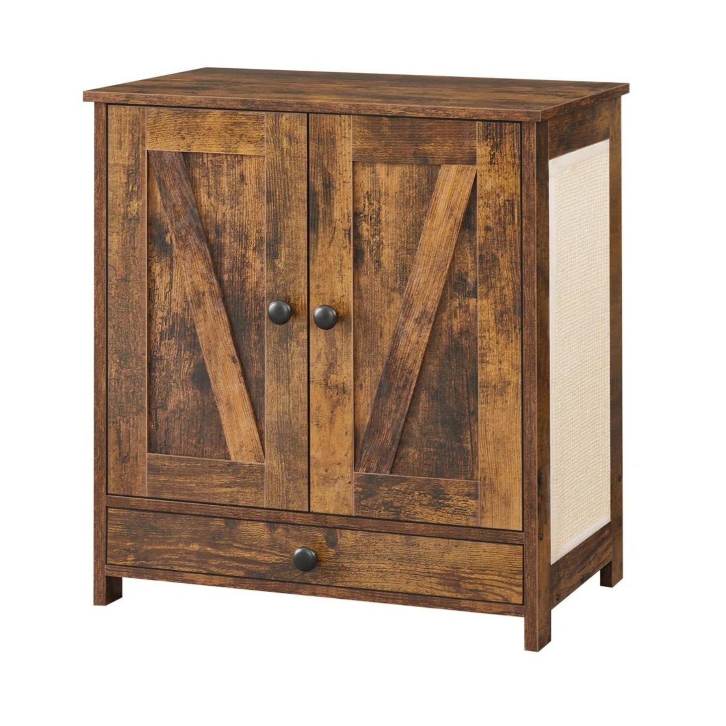 Mueble Modular, 2 Puertas, Comedero  y Rascador - Ali 04