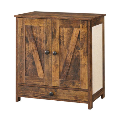 Mueble Modular, 2 Puertas, Comedero  y Rascador - Ali 04