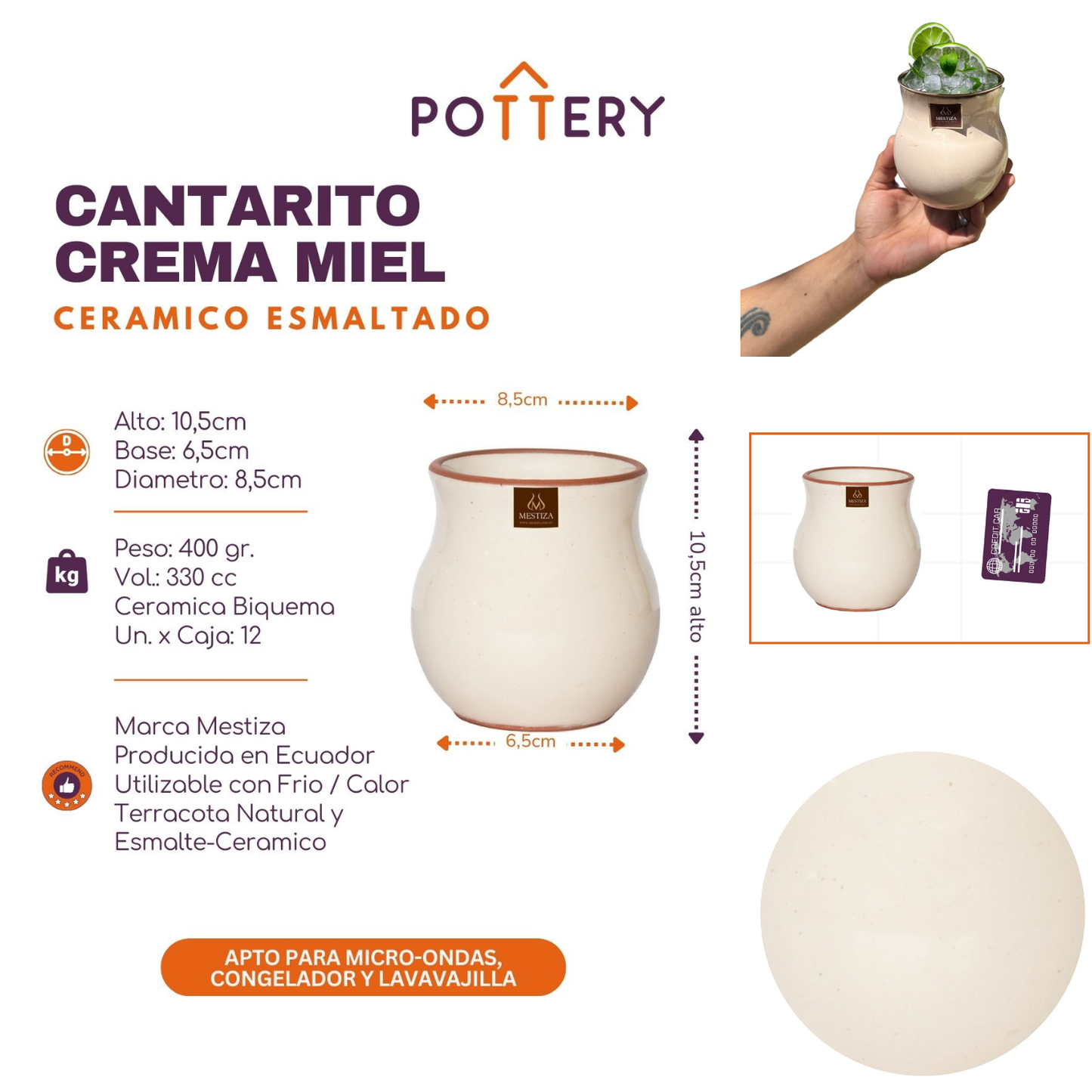 Set 4 Cantaritos