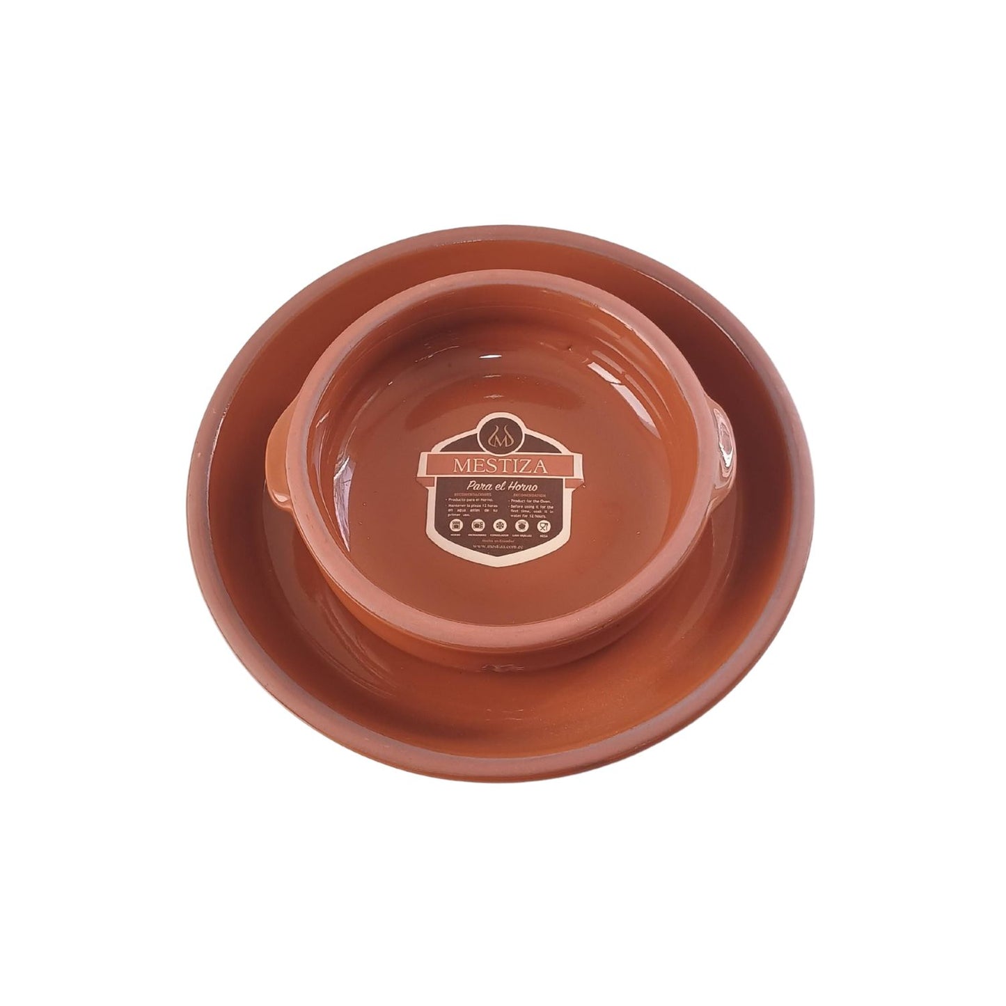 Set Cazuela 15 con Plato Pura Miel