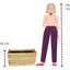 Jardinera Madera tipo Deck