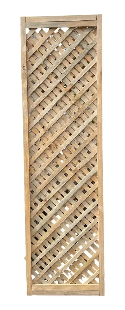 Enrejado con Marco 60x200cm - Rombo 3cm