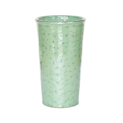 Florero Ceramico Verde Musgo