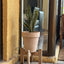 Macetero Alto Duo Terracota 22