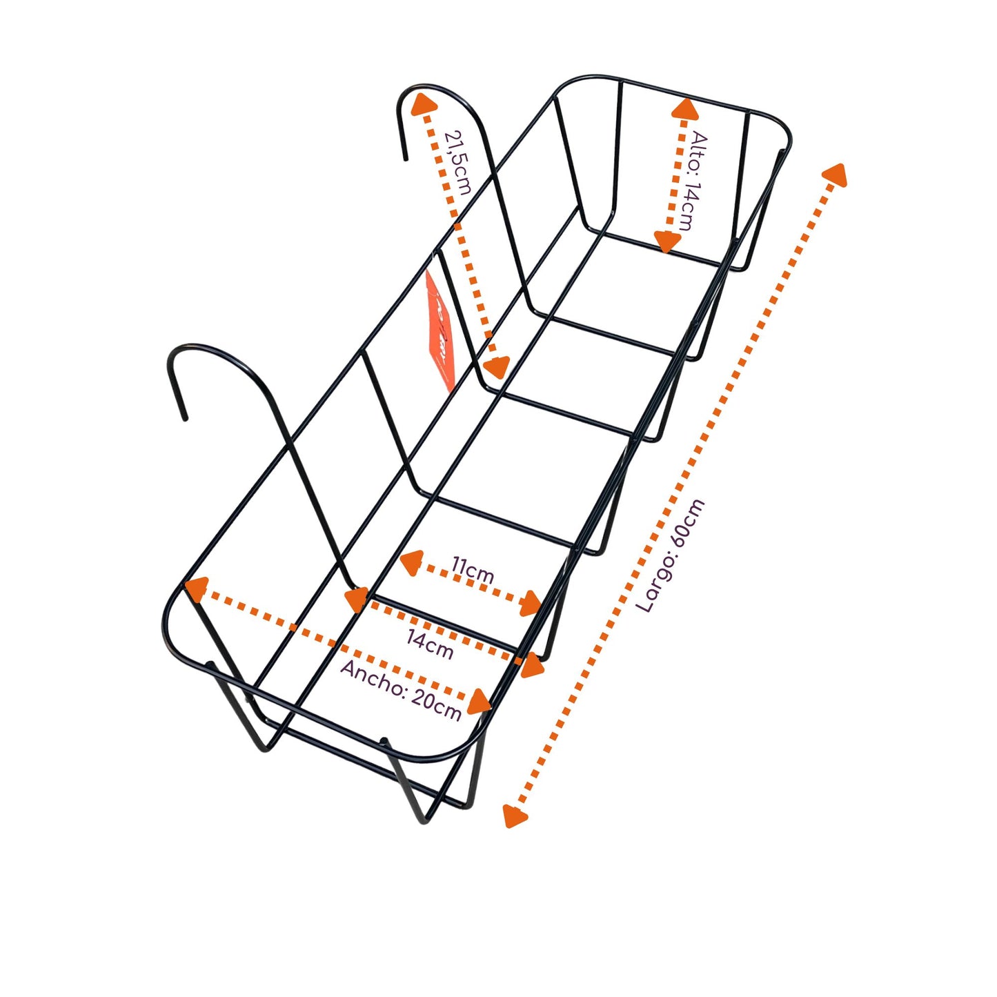 Portamacetero Colgante para Balcon L3