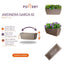 Jardinera Rectangular Garda 42 cm Tarracota Gris