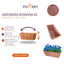 Jardinera Rectangular Romana Terracota 42cm
