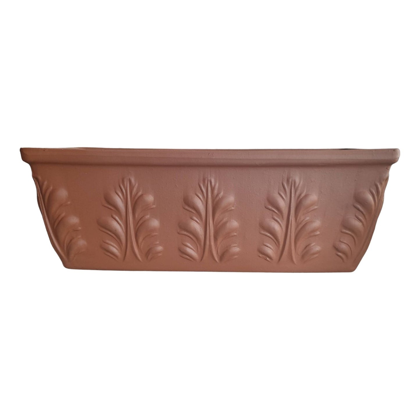 Jardinera Rectangular Romana Terracota 52cm