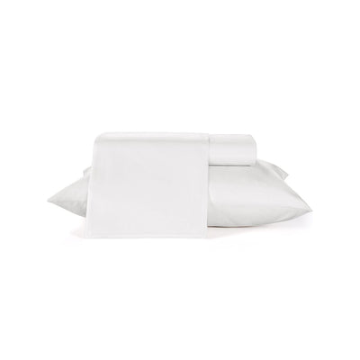 Juego de Sábanas 4 Piezas BLANCO, 2 plazas - 150 hilos en 100% Algodón