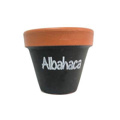 Maceta Kony 19 cm Pizarra Huerto