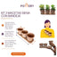 Kit 3 Maceteros Siena con Bandeja Terracota
