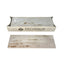 Pack de 5 Enchape Ceramico Vintage Crema (22x7cm c/u)