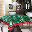 Mantel Terciopelo Cuadrada Casino - 100% Algodón - Teka