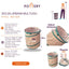 Bolsa Multiuso PopUp Plegable 92Lts Beige PVC300g