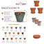 Maceta Kony 19 cm Terra Color