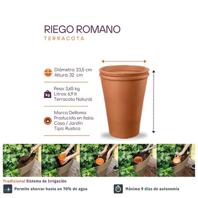 Riego Romano Terracota 32