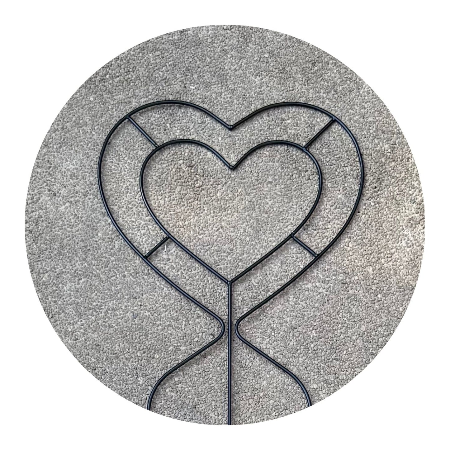 Soporte para Plantas Trepadora Corazón