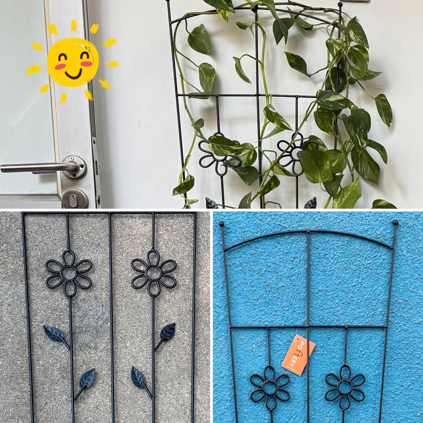 Soporte para Plantas Trepadora Flores