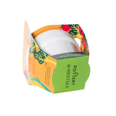 Kit de Siembra Kony 8 Blanca con Semillas de Albahaca
