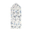 Toalla Capucha De Algodón Estampada Bichos Azules - 75 x 90cm - 300 g/m²