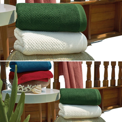 Toalla de Baño Solare - 100% Algodón - 500g/m² - Teka