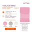 Toalla de Rostro para Pintar Valentine - 100% Algodón - 360g/m² - Teka