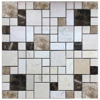 Malla Mosaico Travertino - 30x30 cm