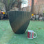 Macetero Grande Vertica 36 Bronce