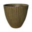 Macetero Grande Vertica 36 Bronce