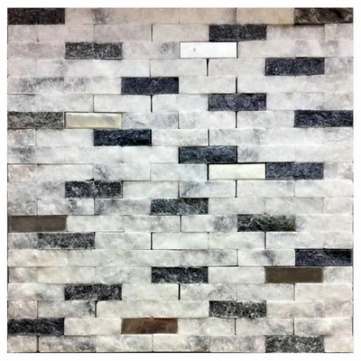 Malla Mosaico Gris Plata - 30x30 cm