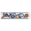 Pack 4 unidades Listel Carol Azul - 5,5x26cm