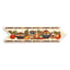 Pack 4 unidades Listel Cocina Clasica - 8x25cm