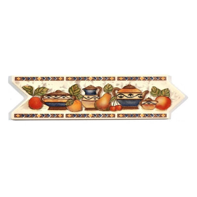 Pack 4 unidades Listel Cocina Clasica - 8x25cm