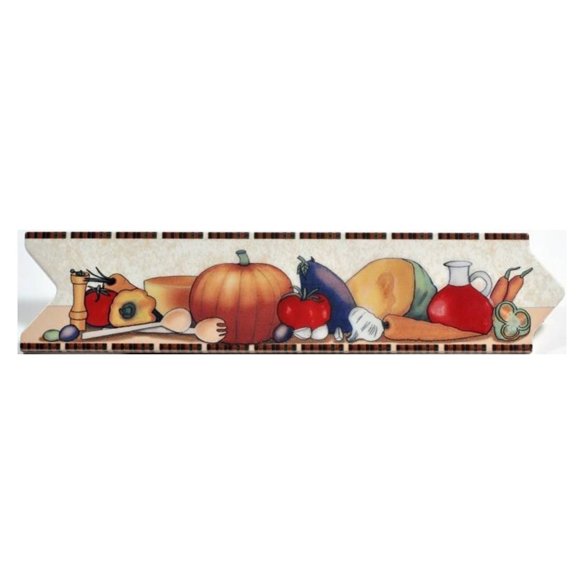 Pack 3 unidades Listel Cocina Huerto - 8,5x33cm