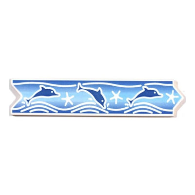 Pack 4 unidades Listel Europa Piscis - 5,5x26cm