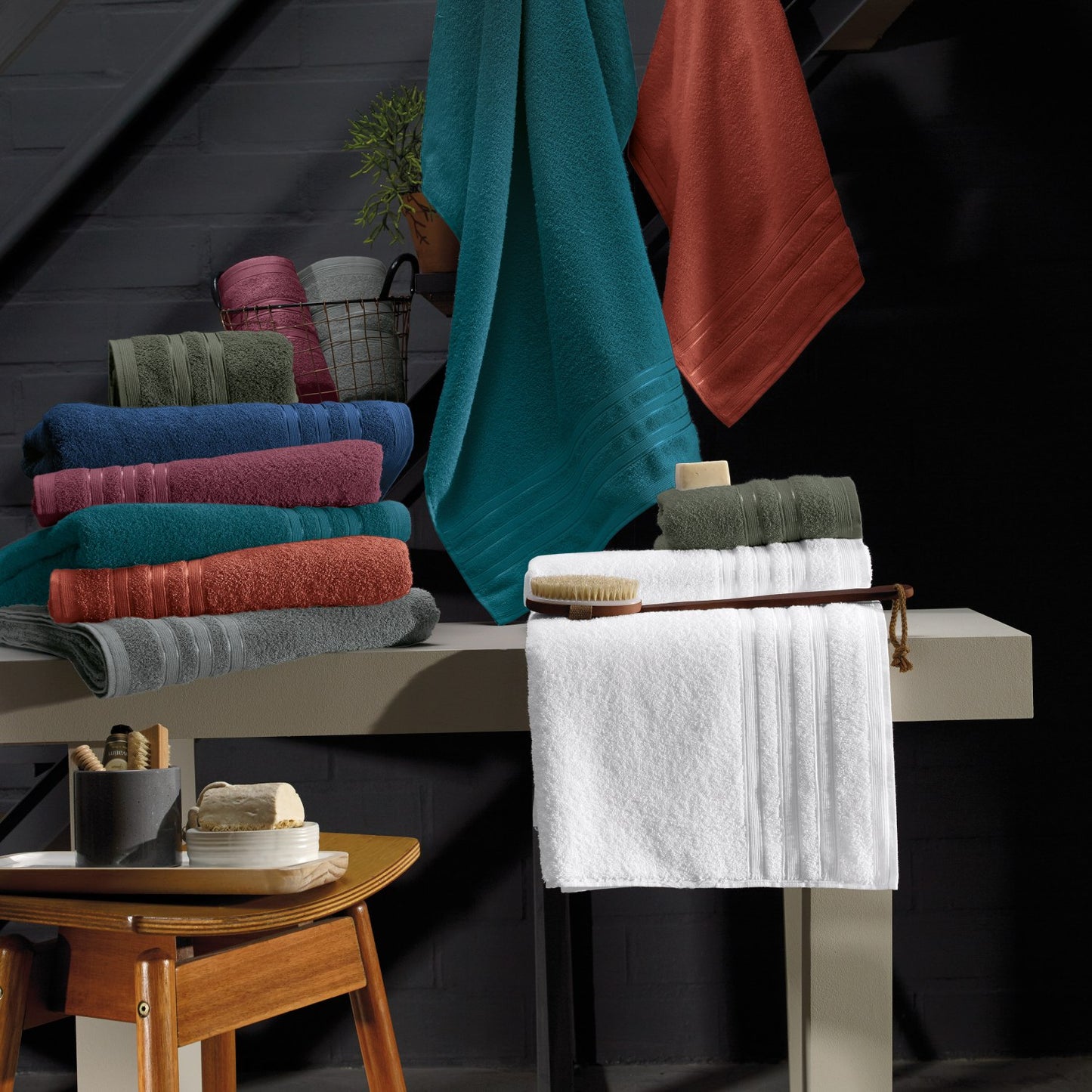 Toalla de Rostro Hanna - 100% Algodón - 420 g/m² - Teka