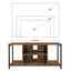 Mueble Smart-TV con Repisa - Edy39