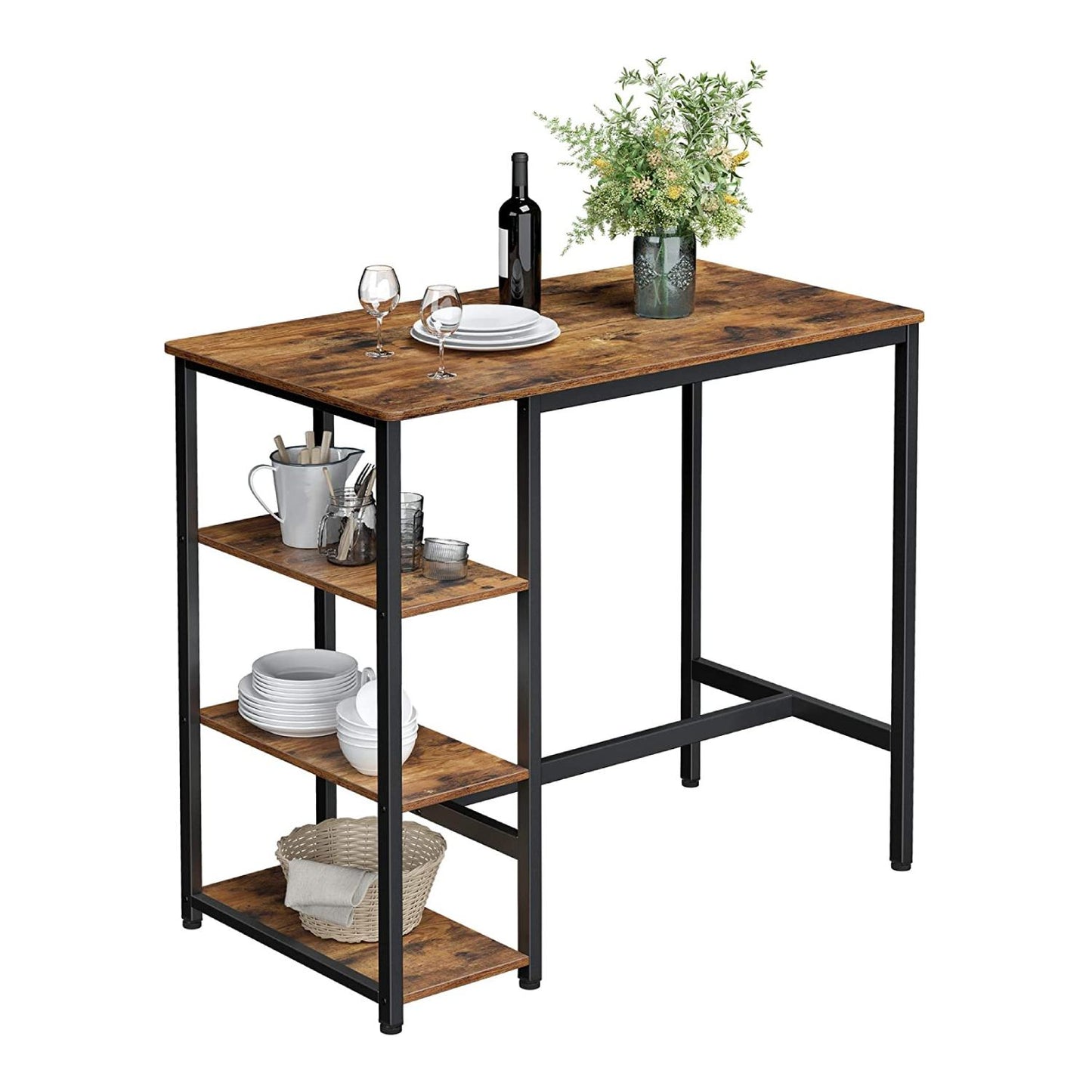 Mesa de Comedor con 3 Estantes - DURC11
