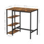 Mesa de Comedor con 3 Estantes - DURC11