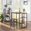 Mesa de Comedor con 3 Estantes - DURC11