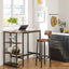 Mesa de Comedor con 3 Estantes - DURC11
