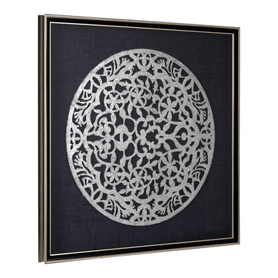 Mandala Plateada
