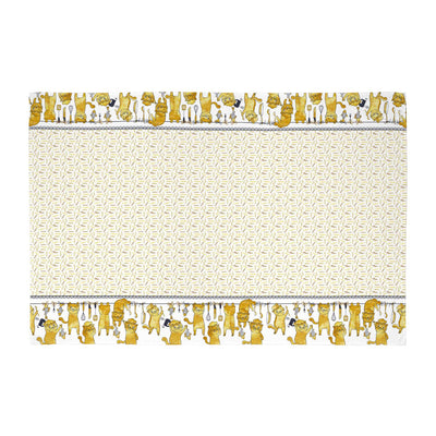 Mantel Rectangular - Estampado Gatitos - Teka