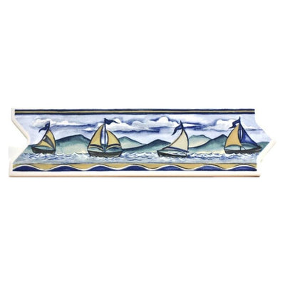 Pack 3 unidades Listel Marina Blue - 8,5x33cm